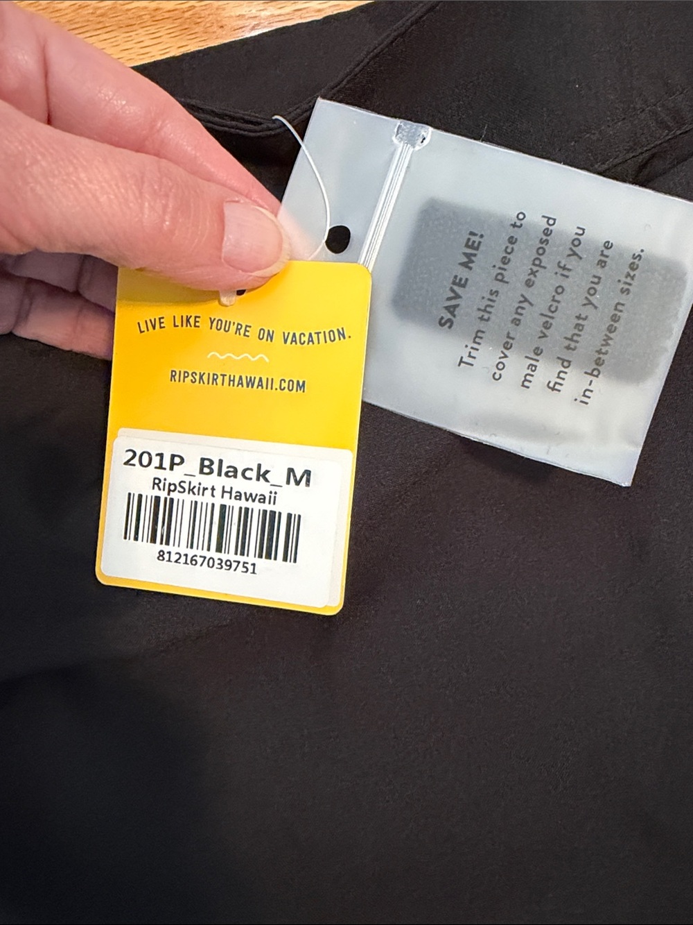 Ripskirt- Classic Black Women's Swim coverup - NWT - Picture 7 of 13